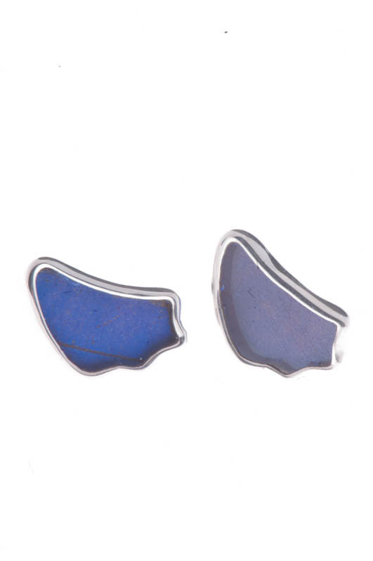 Silver Butterfly Earrings