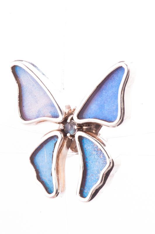 5--A-4D-3F-Silver-butterfly-ring-with-blue-topaz-birthstone-Iridescent-Blue-Morpho-Didius