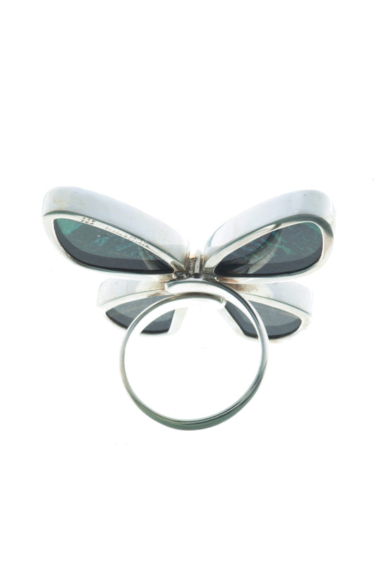 3--A-4D-6F-Silver-butterfly-ring-with-blue-topaz-birthstone-Royal-Blue-Papilio-Ulysses