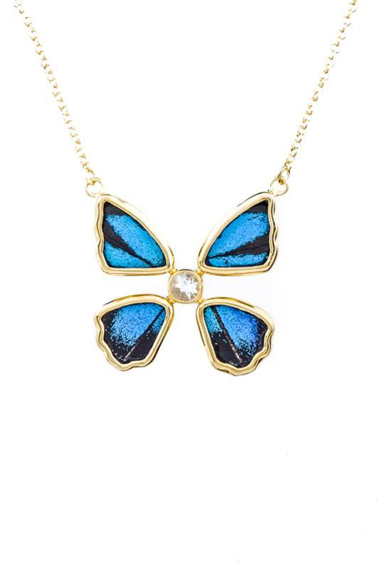 6--A-4B-4F-Gold-butterfly-necklace-with-blue-topaz-birthstone-Royal-Blue-Papilio-Ulysses