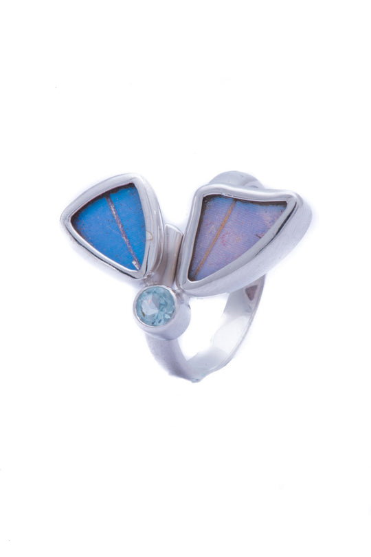 5--A-2D-2F-Silver-butterfly-ring-with-blue-topaz-birthstone-Iridescent-Blue-half-Morpho-Didius