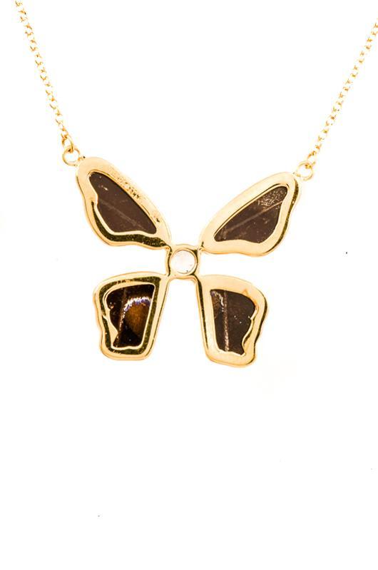 3--A-4B-5F-Gold-butterfly-necklace-with-blue-topaz-birthstone-Royal-Blue-Papilio-Ulysses