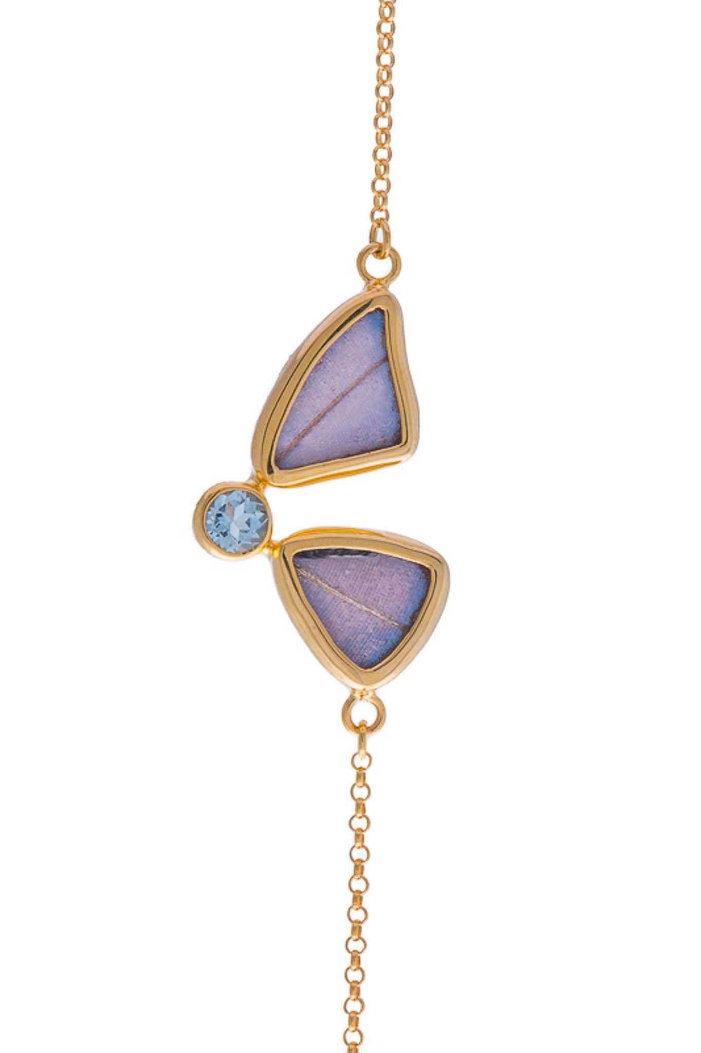 1-Real Butterfly Wings-a-2f-2f-gold-butterfly-bracelet-with-blue-topaz-birthstone-iridescent-blue-half-morpho-didius