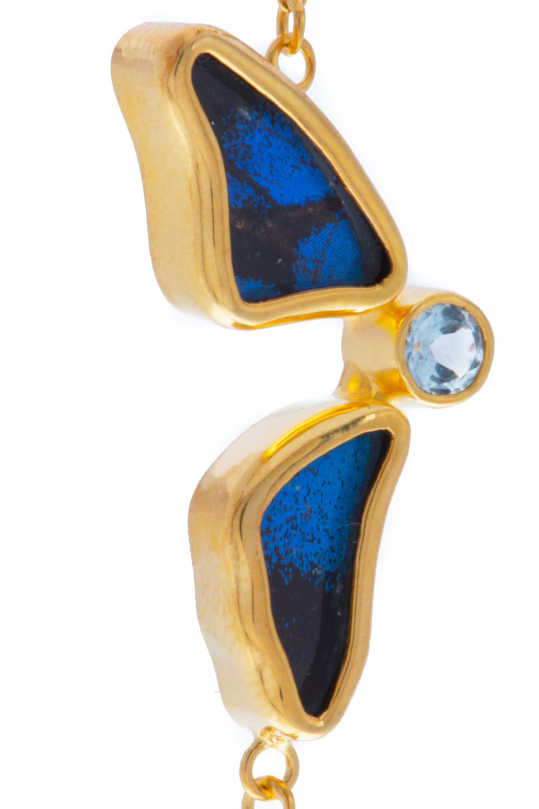 3--A-2F-3F-Gold-butterfly-bracelet-with-blue-topaz-birthstone-Royal-Blue-half-Papilio-Ulysses