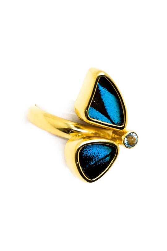 2--a-2d-2f-gold-butterfly-ring-with-blue-topaz-birthstone-royal-blue-half-papilio-ulysses