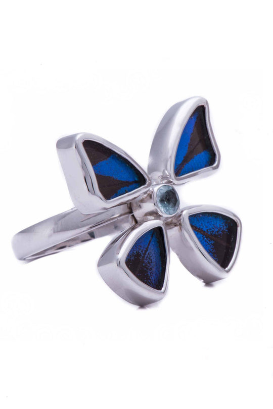 2--A-4D-2F-Silver-butterfly-ring-with-blue-topaz-birthstone-Royal-Blue-Papilio-Ulysses