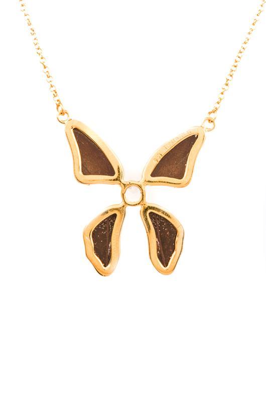 3--A-4B-3F-Gold-butterfly-necklace-with-blue-topaz-birthstone-Royal-Blue-Papilio-Ulysses